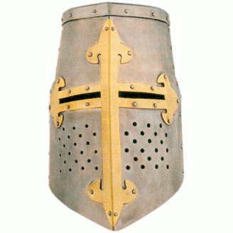 CASCO DE LOS CABALLEROS TEMPLARIOS